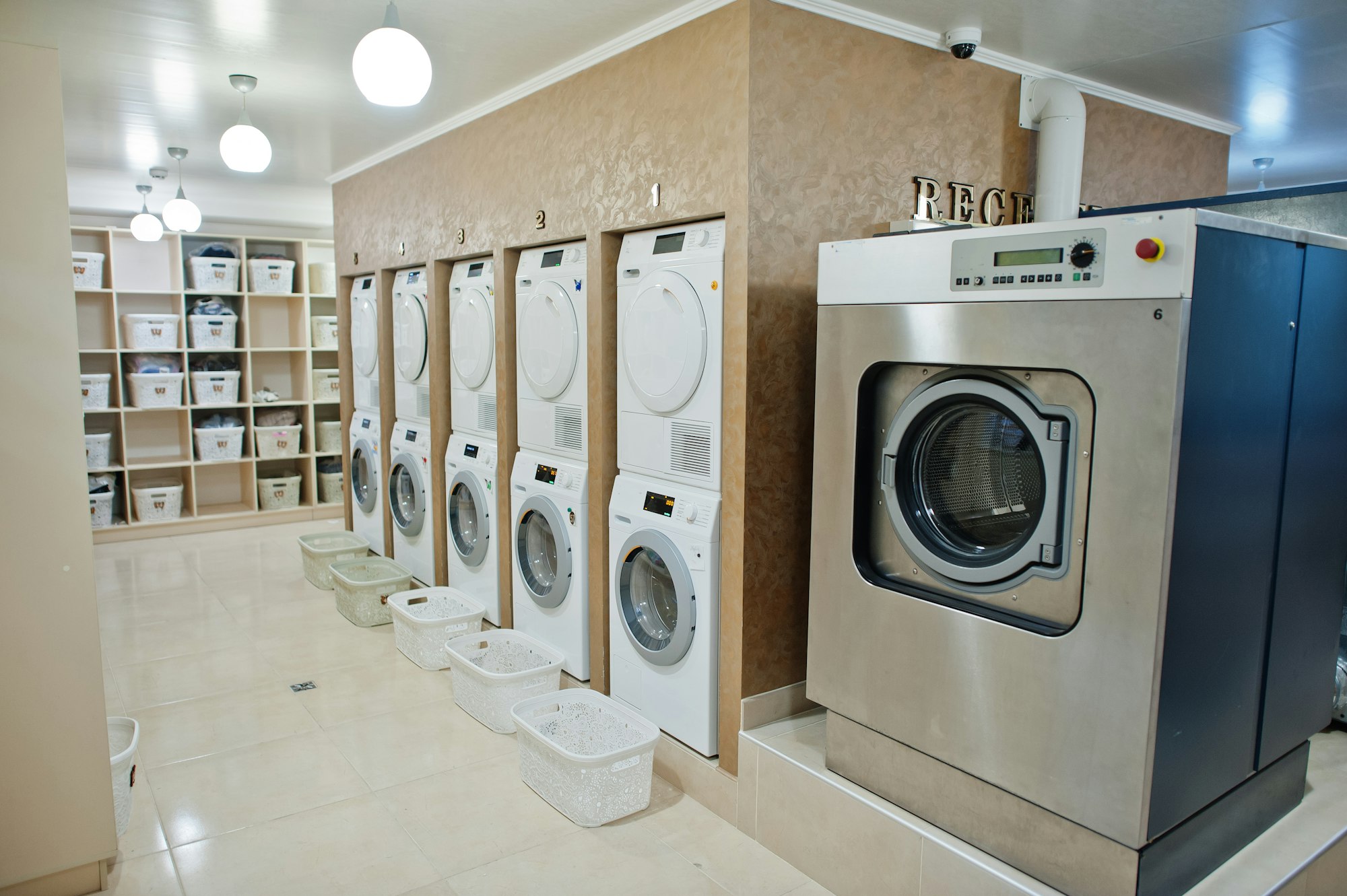 self-service laundry